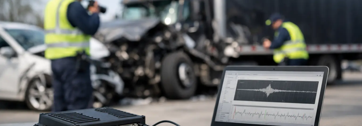 How Black Box Truck Evidence Can Prove a Crash