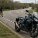 Evidence scene illustrating a Fayetteville motorcycle accident speeding claim